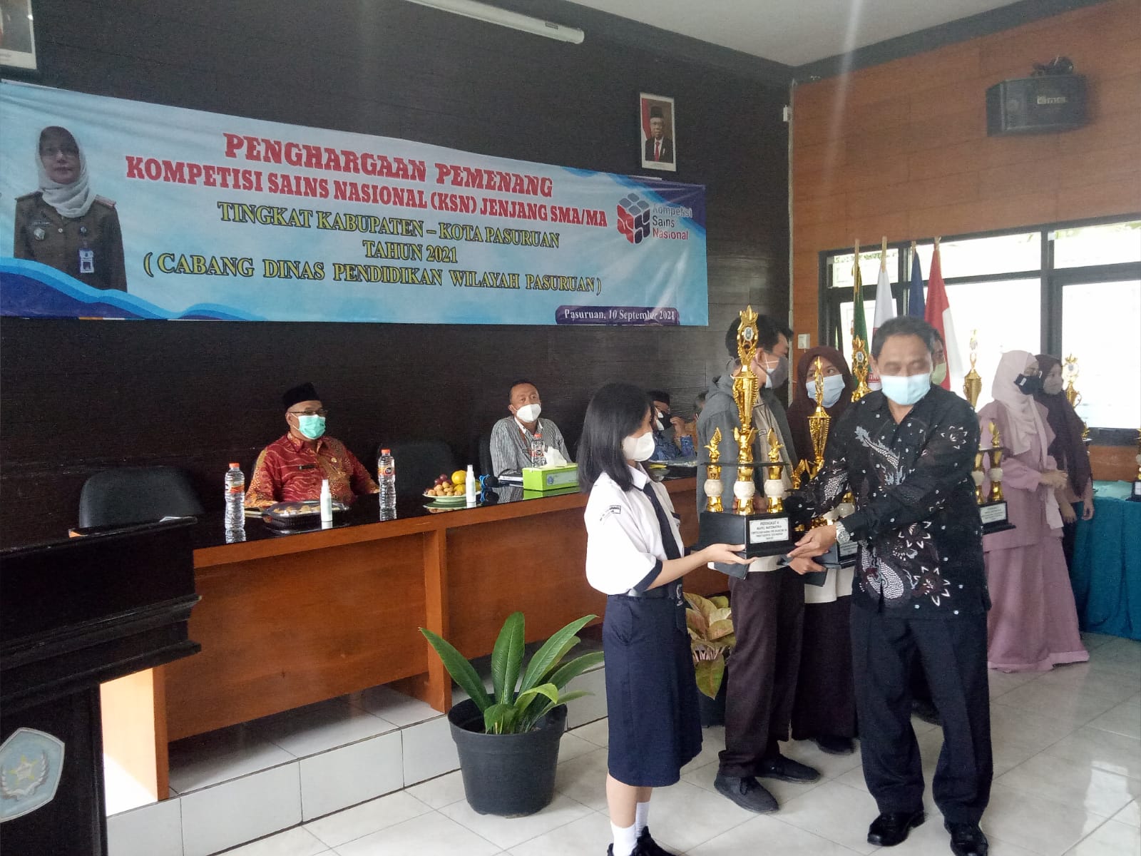 Juara 1 KSN Matematika Tingkat Kota Pasuruan